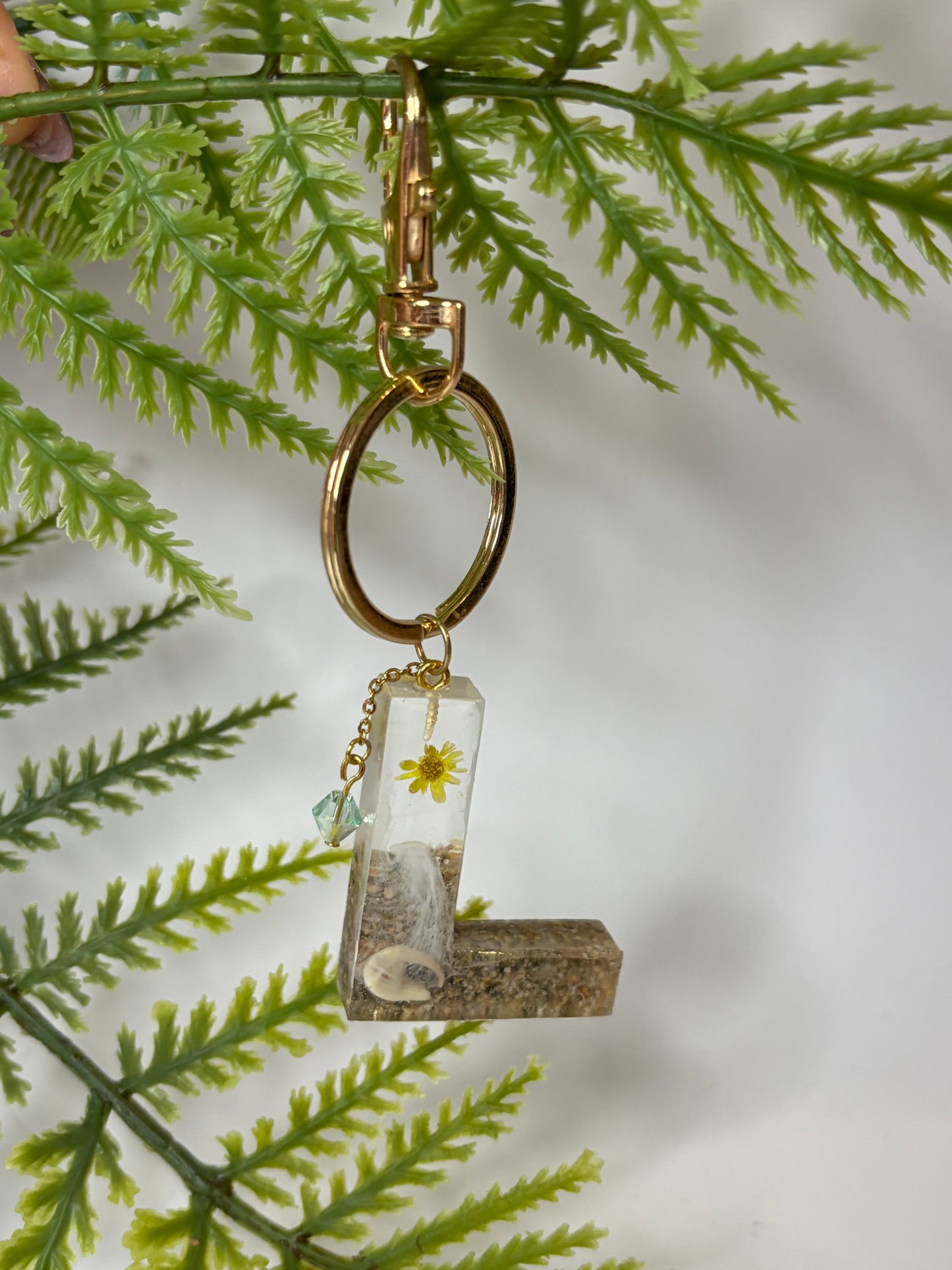 Porte-clés collection lettres Dorés