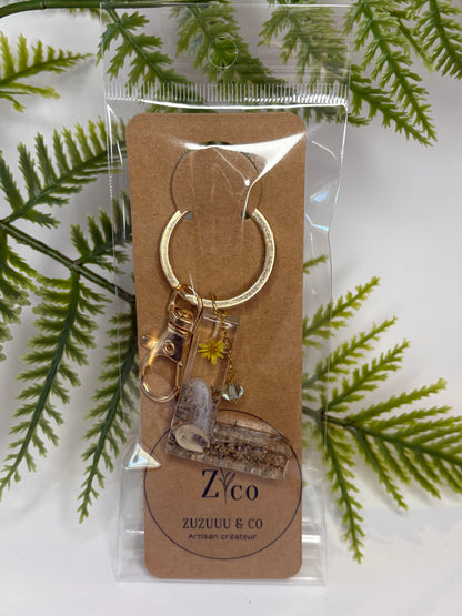 Porte-clés collection lettres Dorés