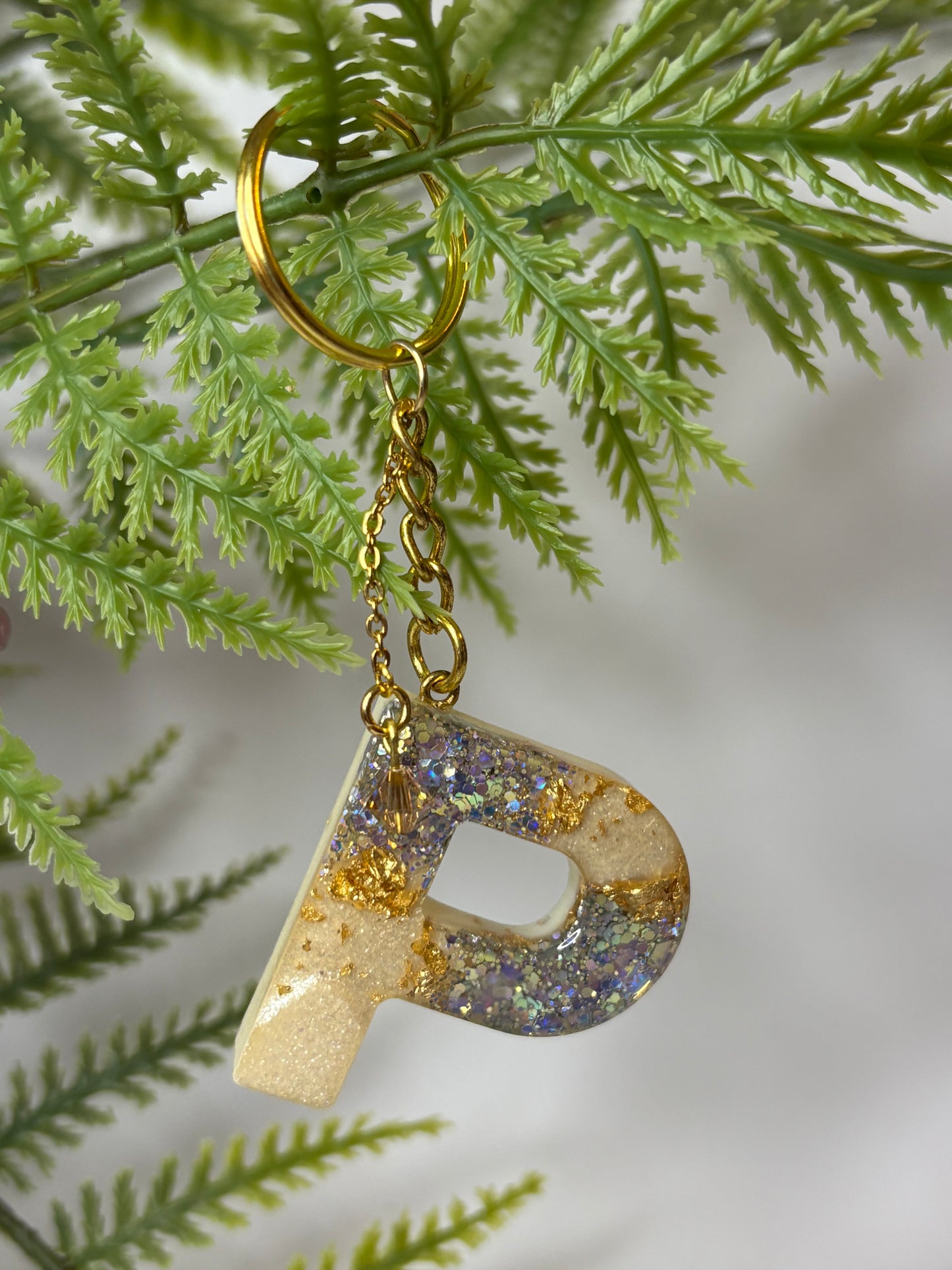 Porte-clés collection lettres Dorés