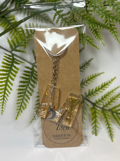 Porte-clés collection lettres Argentés