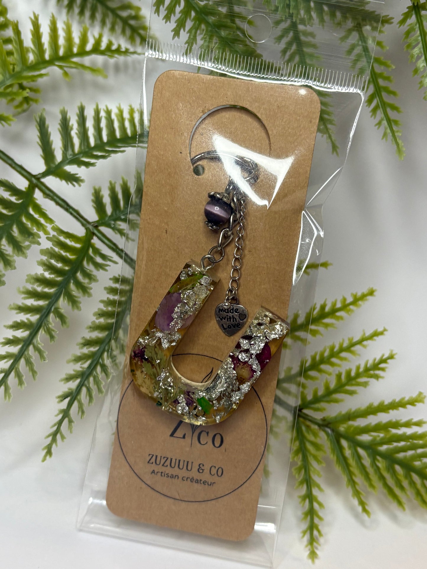 Porte-clés collection lettres Argentés