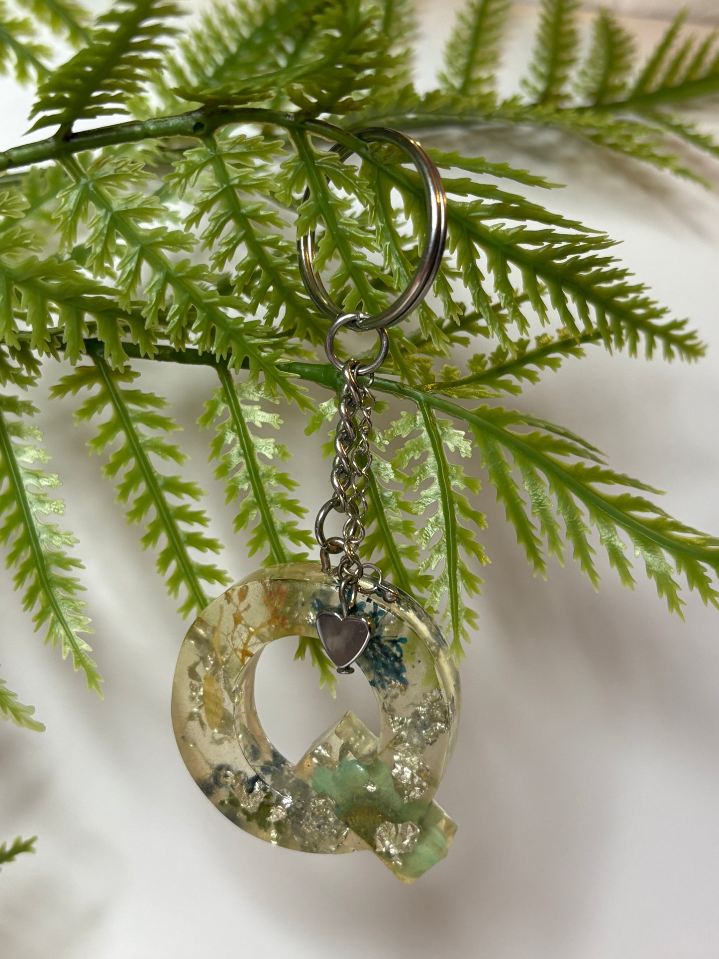 Porte-clés collection lettres Argentés