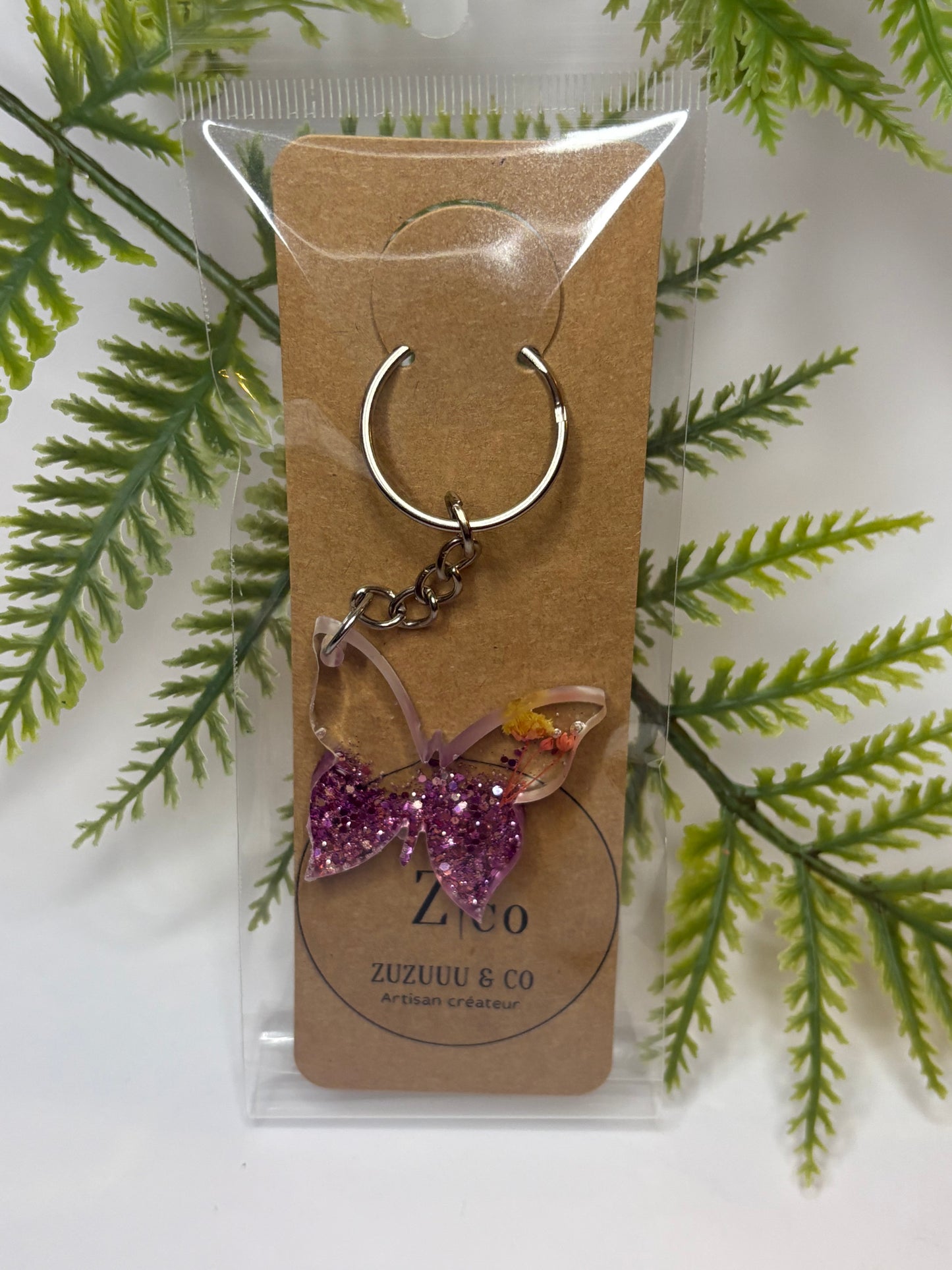 Porte-clés Papillons