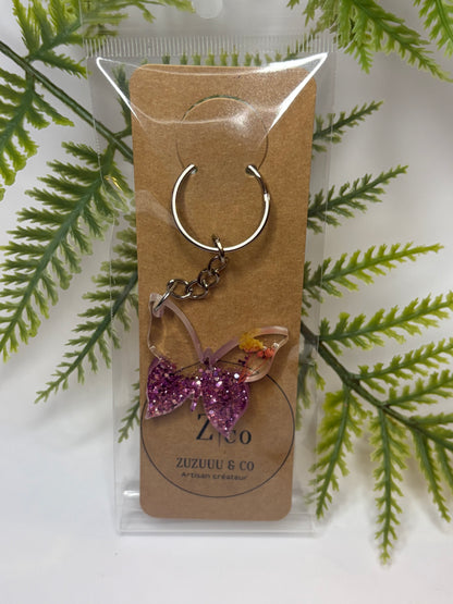 Porte-clés Papillons