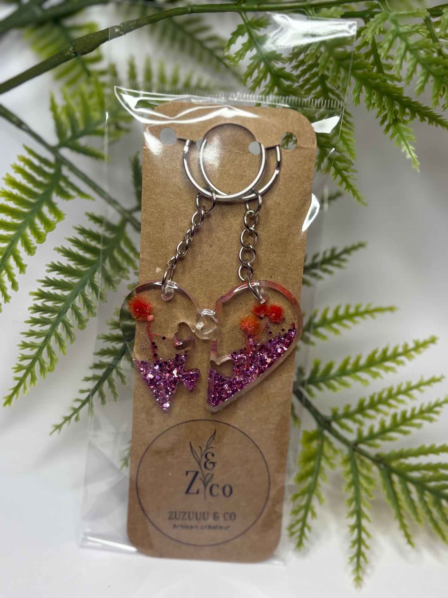 Porte-clés de l'amour