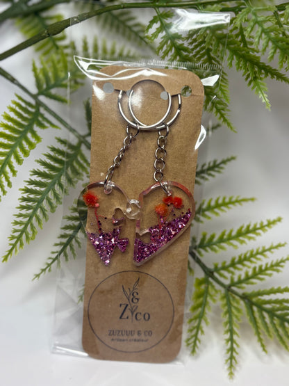 Porte-clés de l'amour