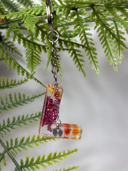 Porte-clés collection lettres Argentés