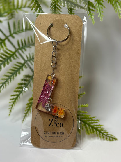 Porte-clés collection lettres Argentés