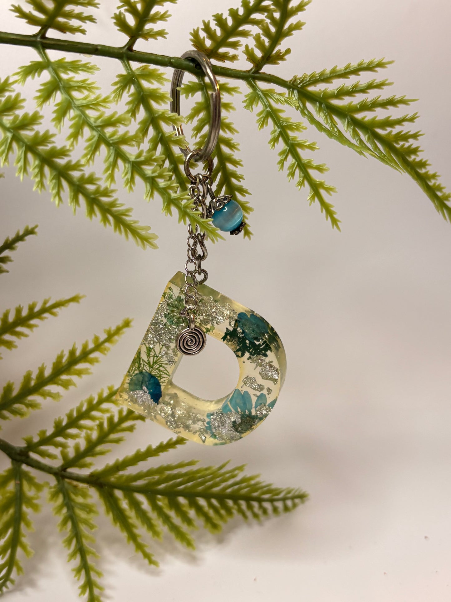 Porte-clés collection lettres Argentés