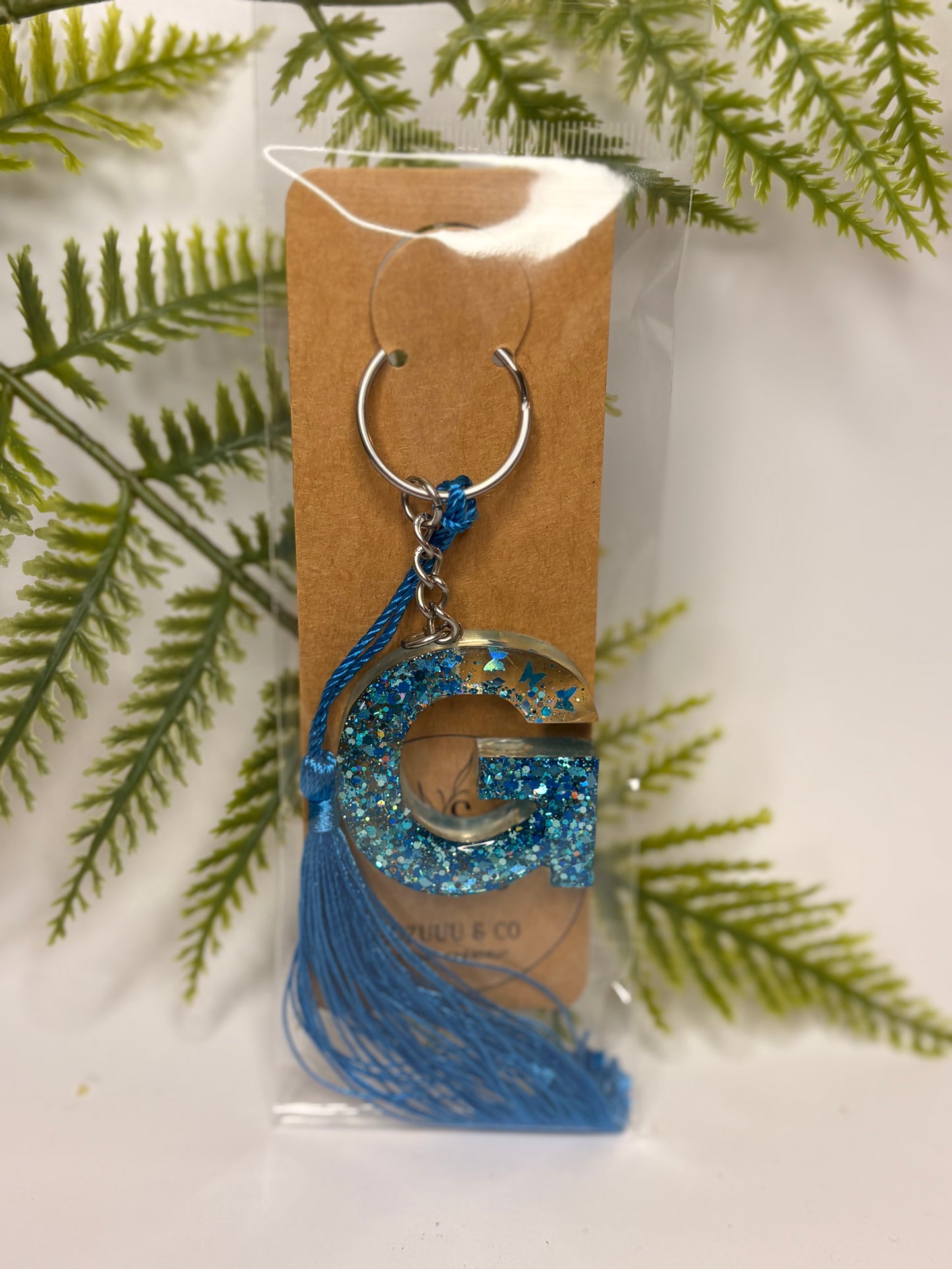 Porte-clés collection lettres Argentés