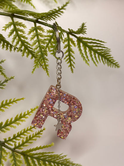 Porte-clés collection lettres Argentés