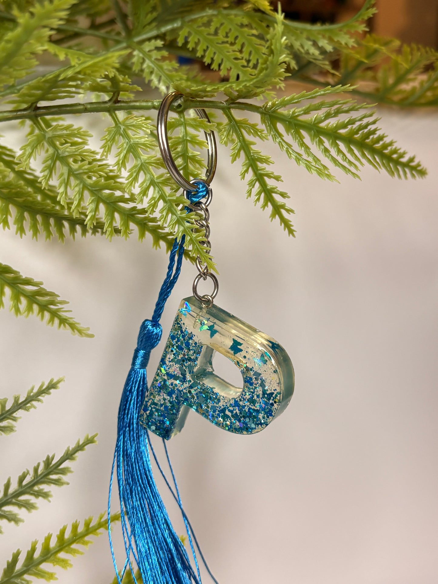 Porte-clés collection lettres Argentés