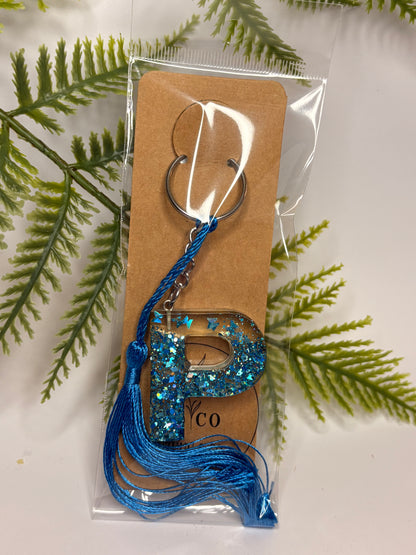 Porte-clés collection lettres Argentés