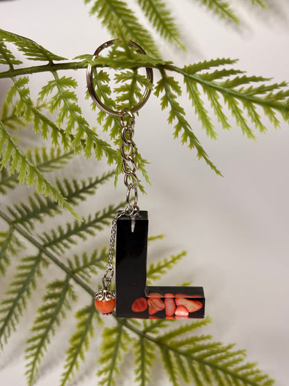 Porte-clés collection lettres Argentés