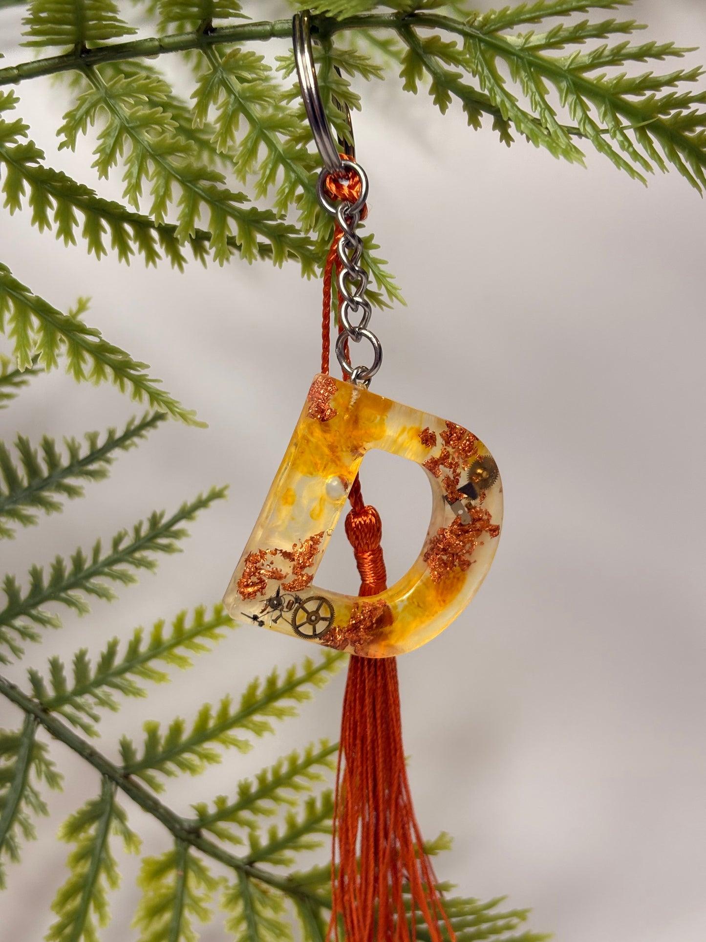 Porte-clés collection lettres Argentés