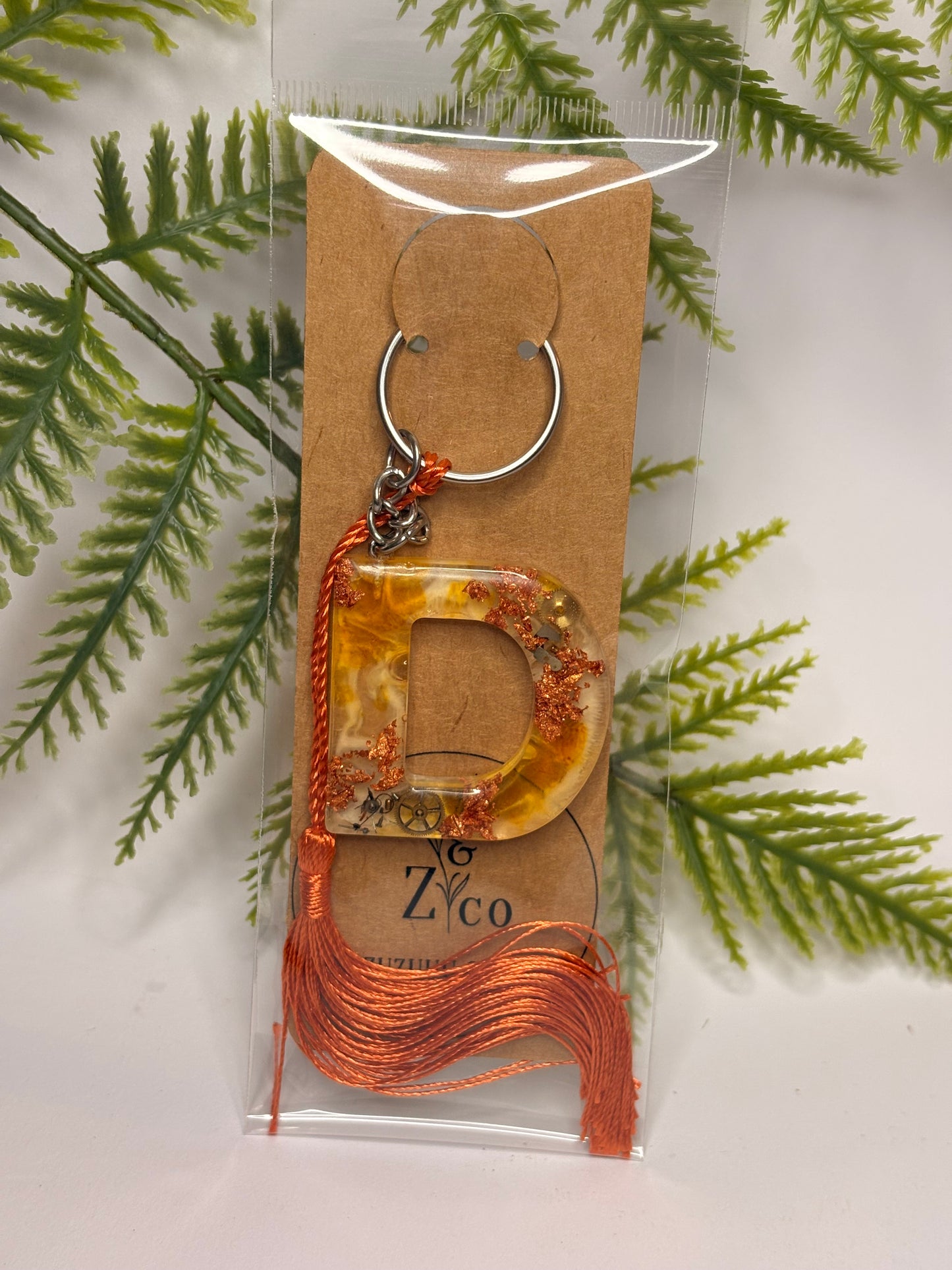 Porte-clés collection lettres Argentés