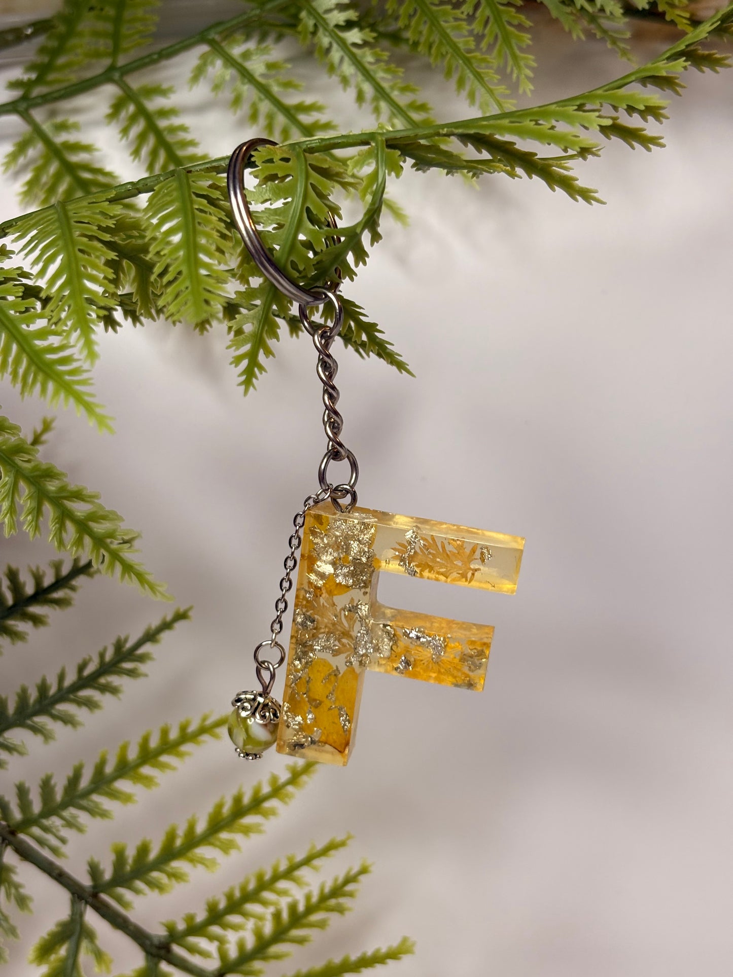 Porte-clés collection lettres Argentés