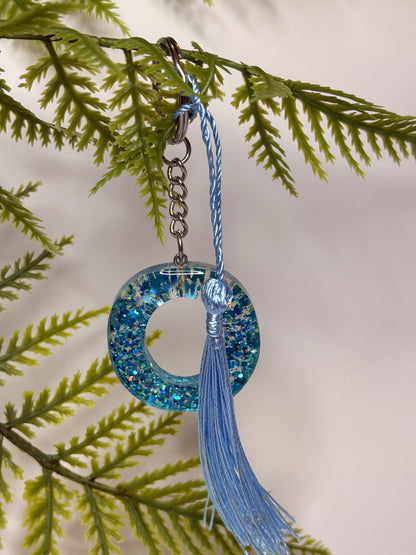 Porte-clés collection lettres Argentés