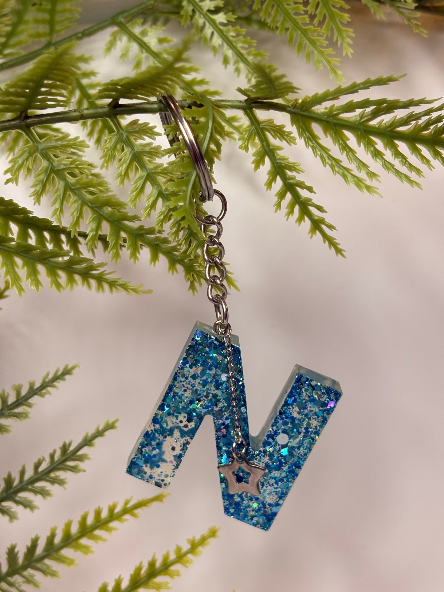 Porte-clés collection lettres Argentés