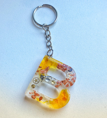 Porte-clés lettres de A à P