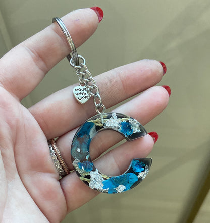 Porte-clés lettres de A à P