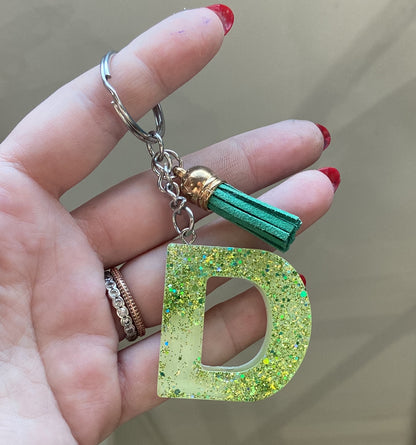 Porte-clés lettres de A à P