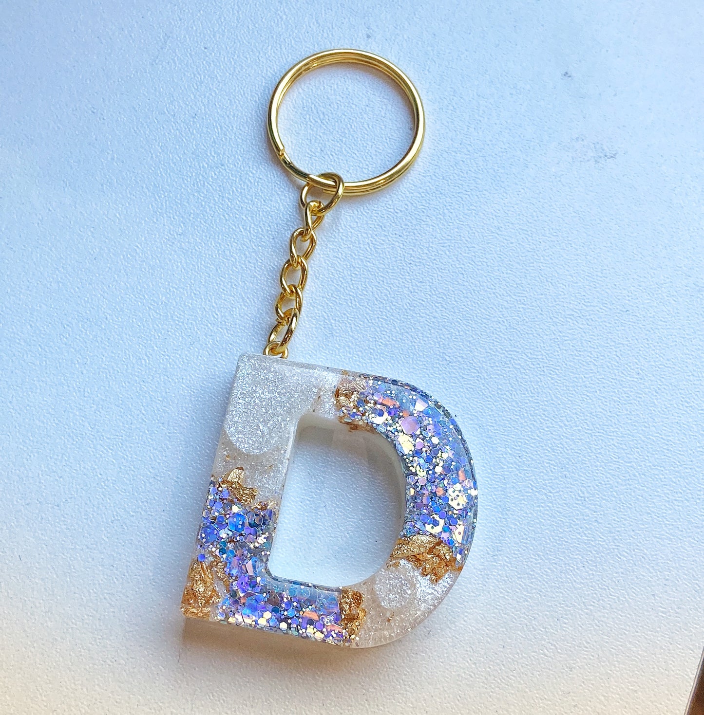 Porte-clés lettres de A à P