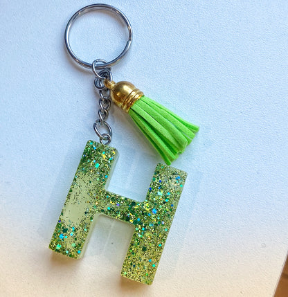 Porte-clés lettres de A à P
