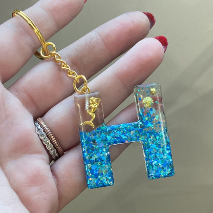Porte-clés lettres de A à P