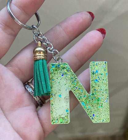 Porte-clés lettres de A à P