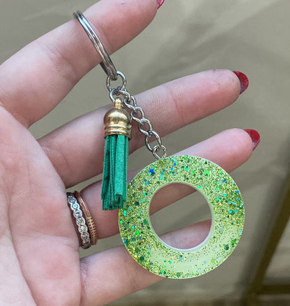 Porte-clés lettres de A à P