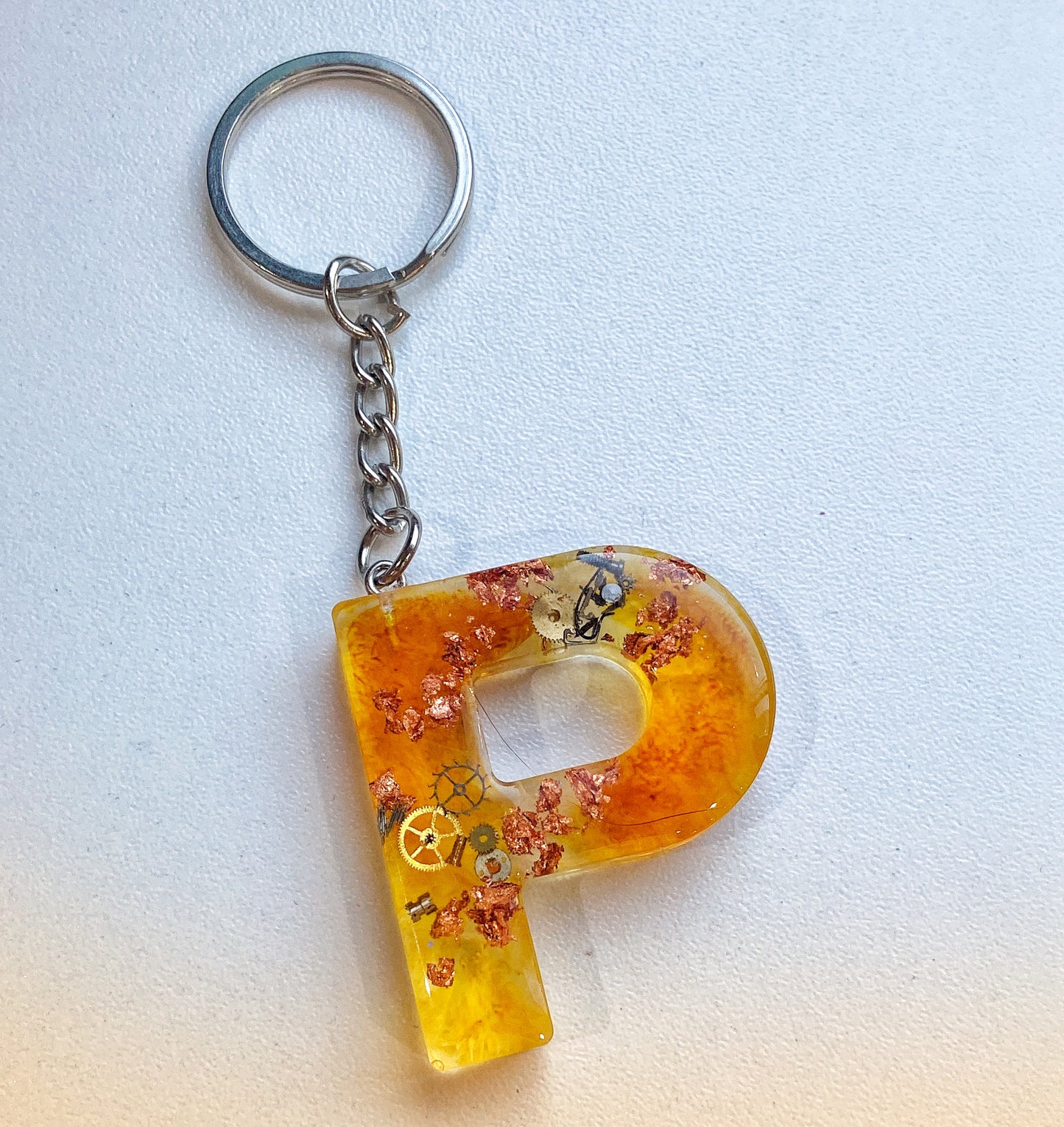 Porte-clés lettres de A à P