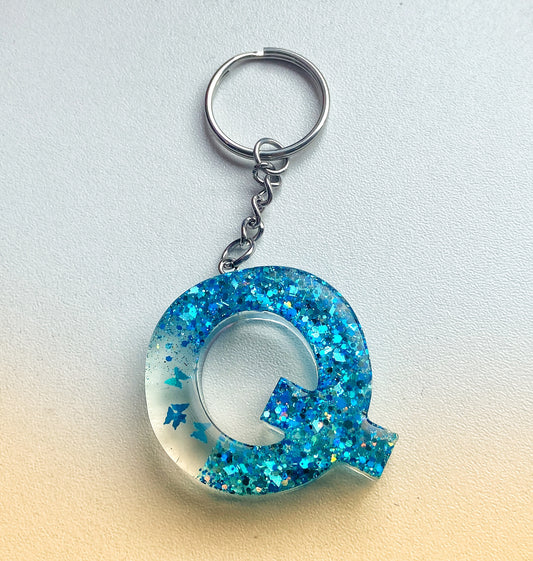 Porte-clés lettres de Q à Z