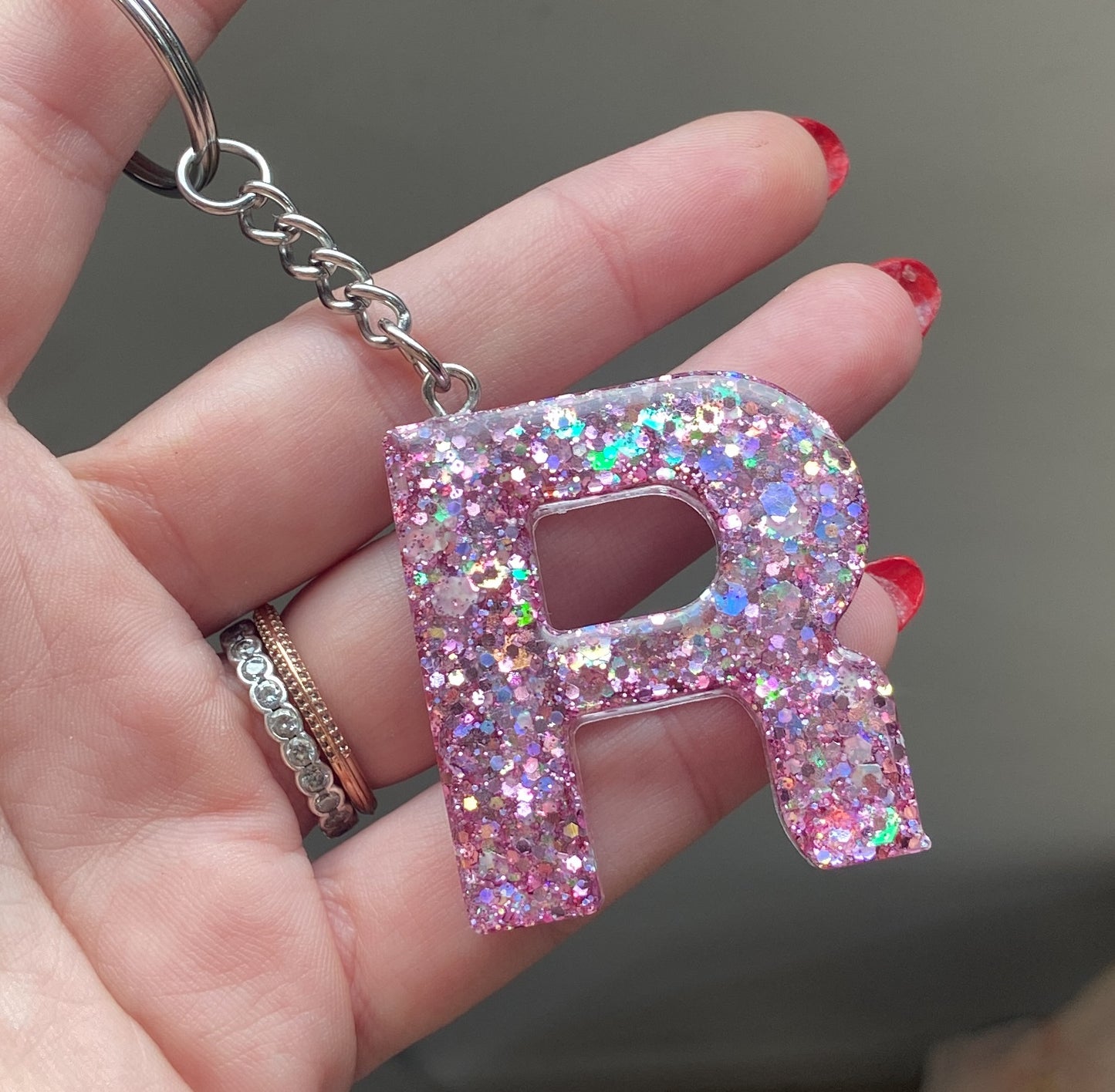 Porte-clés lettres de Q à Z