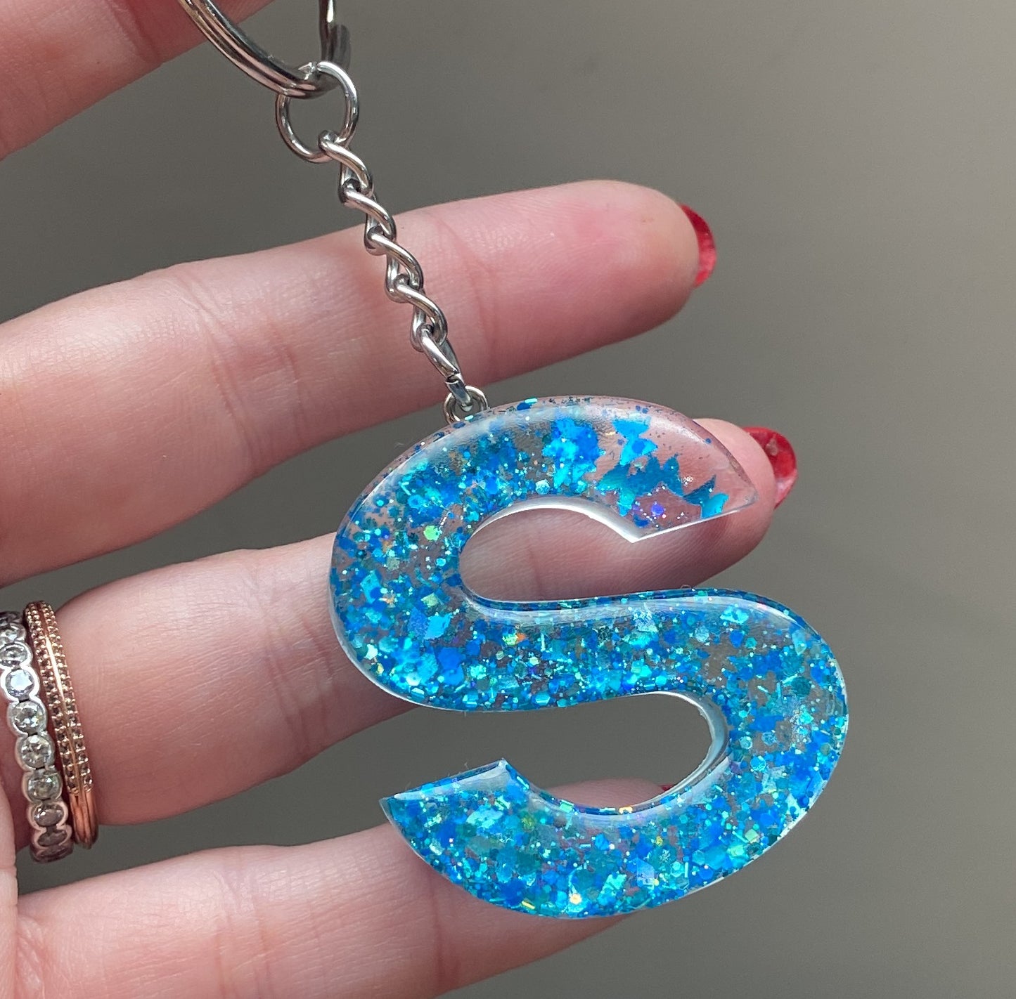 Porte-clés lettres de Q à Z