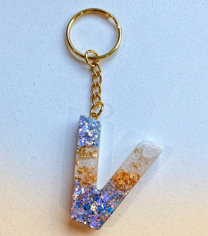 Porte-clés lettres de Q à Z