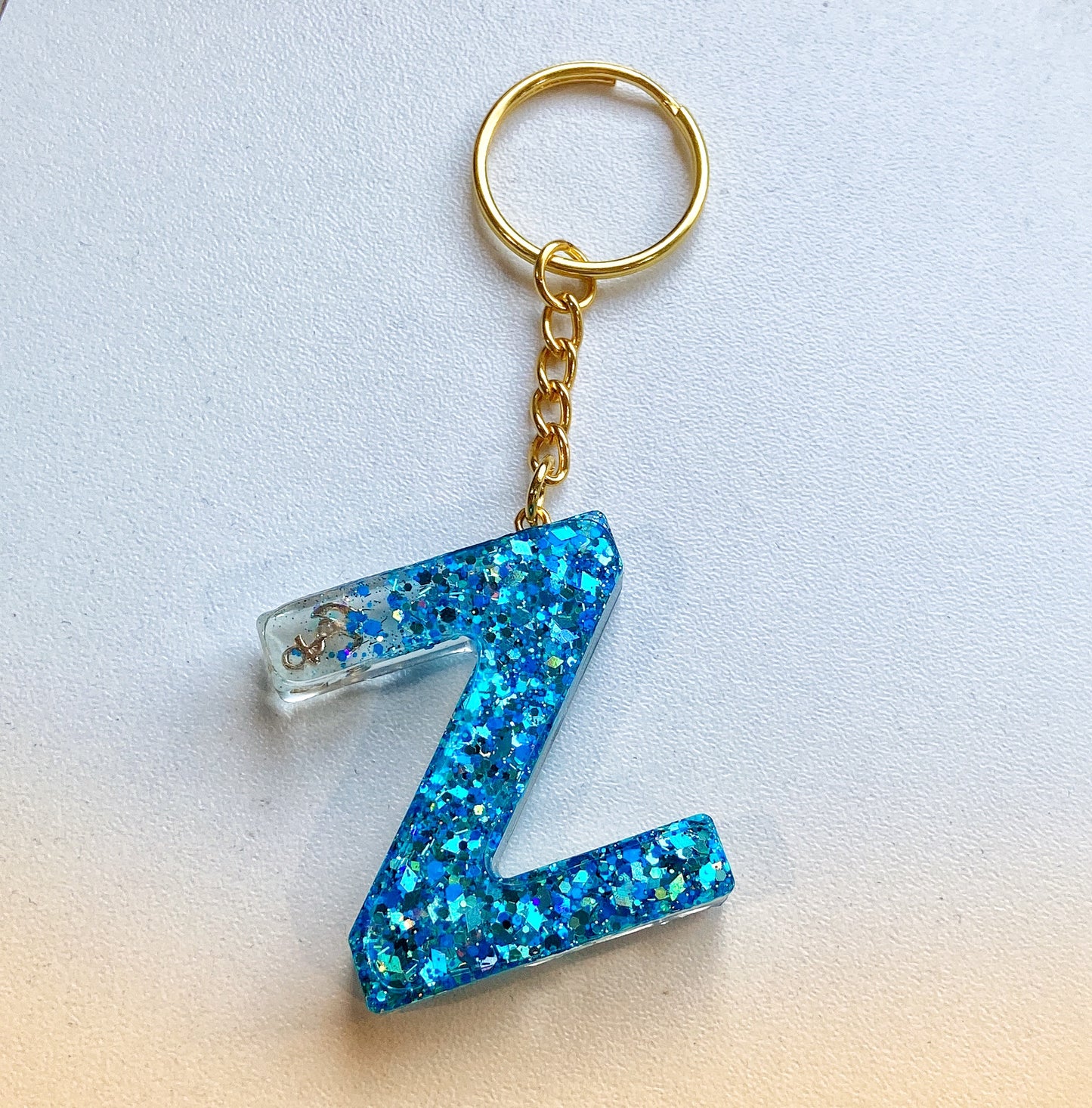 Porte-clés lettres de Q à Z