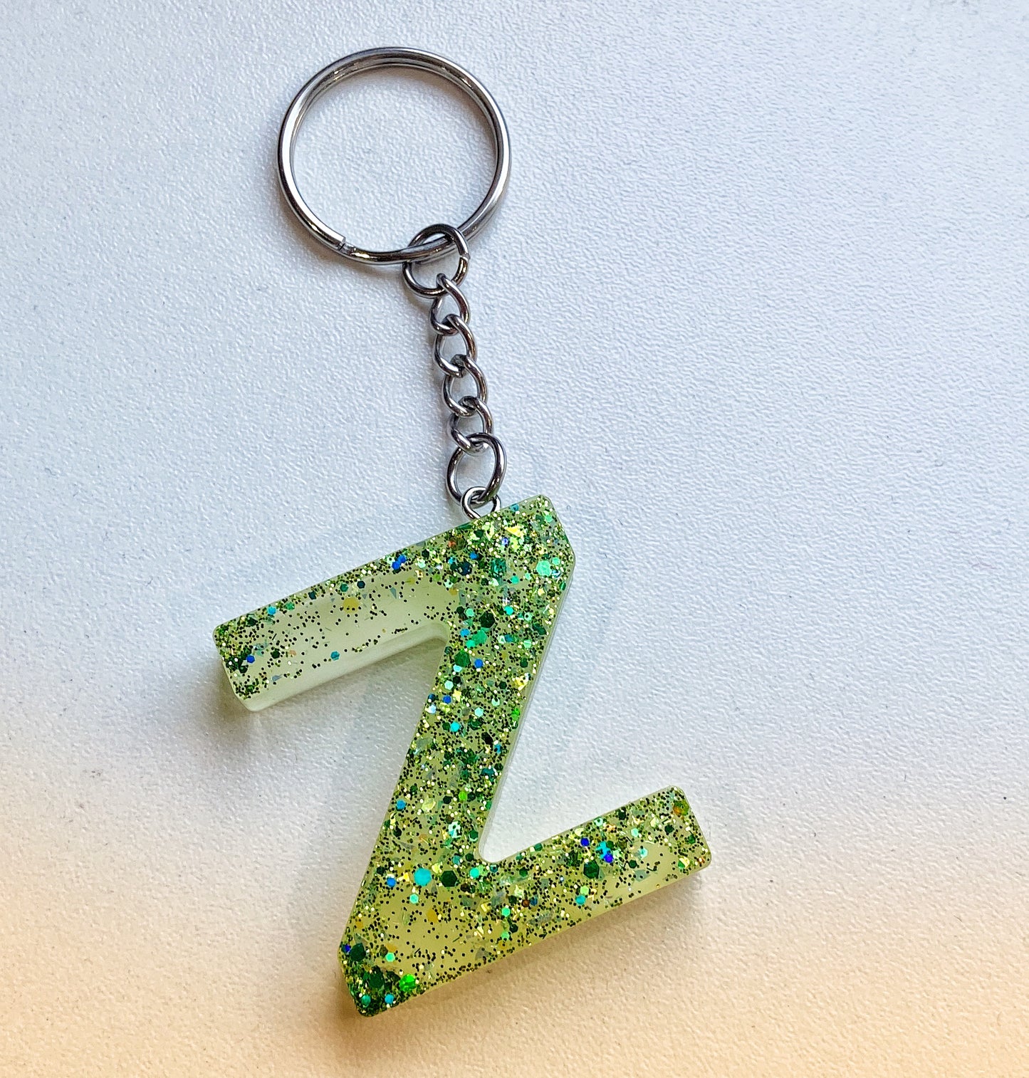 Porte-clés lettres de Q à Z