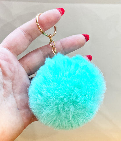 Porte-clés Pompon doux