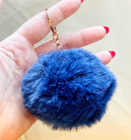 Porte-clés Pompon doux