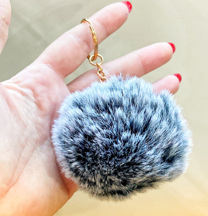 Porte-clés Pompon doux