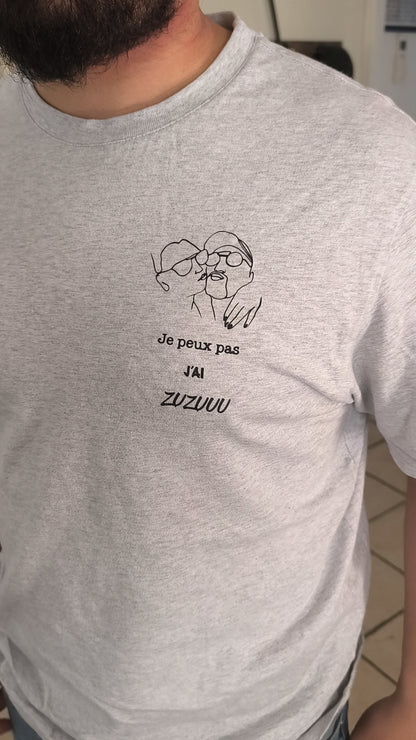 Tee shirt à personnalisé